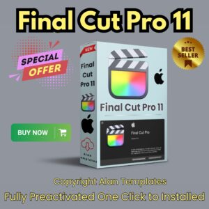 Final Cut Pro 11.1 (2025) for Mac - TNT Activated | Professional Video Editing Software