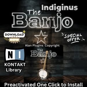 Banjo - Indiginus for Kontakt Library | Real Banjo VST !
