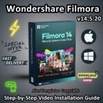 Wondershare Filmora v14.5.20 | Video Editing Software for macOS & Windows | Motion Tracking, Keyframing & Color Match